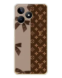 Чехол для Realme Note 60 с картинкой «Louis Vuitton — банты»