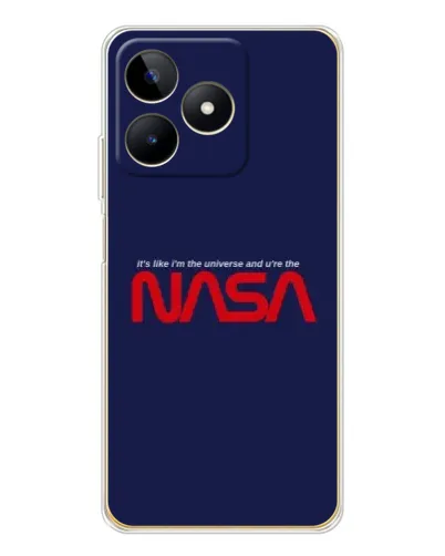Чехол для Realme Note 60 с картинкой «NASA — глубокий космос»