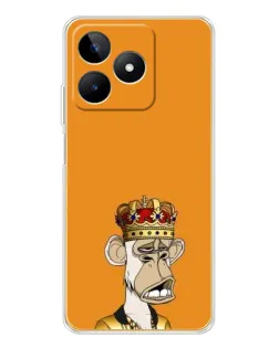Чохол для Realme Note 60 з картинкою «Золота мавпа Bored Ape» Чохол для Realme Note 60 з картинкою «Золота мавпа Bored Ape»