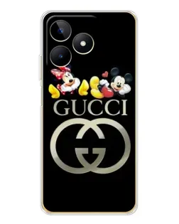 Чохол для Realme Note 60 з картинкою «Gucci — герої Disney»