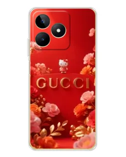 Чохол для Realme Note 60 з картинкою «Gucci — золотий сад»