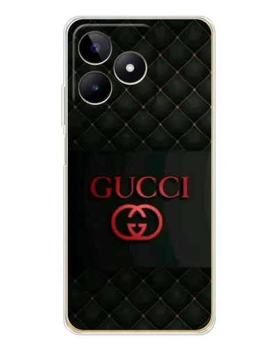 Чохол для Realme Note 60 з картинкою «Gucci — стьобаний чорний»