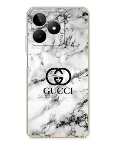 Чохол для Realme Note 60 з картинкою «Gucci — мармуровий шик»