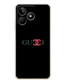 Чохол для Realme Note 60 з картинкою «Gucci — червоний градієнт»