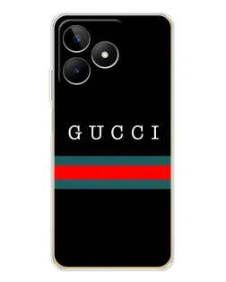 Чохол для Realme Note 60 з картинкою «Gucci — червоний пояс»