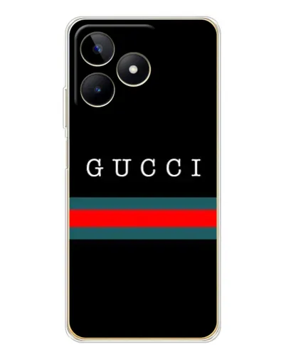 Чохол для Realme Note 60 з картинкою «Gucci — червоний пояс»