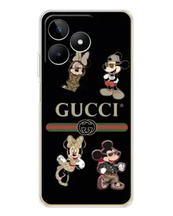 Чохол для Realme Note 60 з картинкою «Gucci — герої Disney та монограма» Чохол для Realme Note 60 з картинкою «Gucci — герої Disney та монограма»