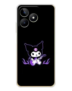 Чохол для Realme Note 60 з картинкою «Електрична Kuromi» Чохол для Realme Note 60 з картинкою «Електрична Kuromi»