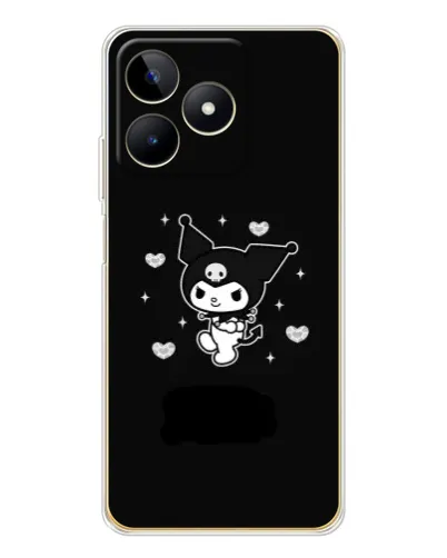 Чохол для Realme Note 60 з картинкою «Куромі та полуниця» Чохол для Realme Note 60 з картинкою «Куромі та полуниця»