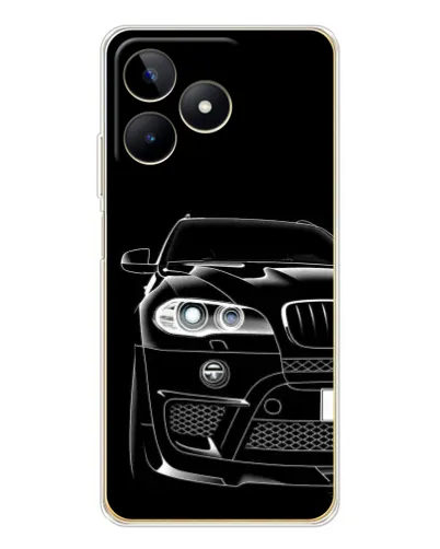 Чохол для Realme Note 60 з картинкою «Темний силует BMW» Чохол для Realme Note 60 з картинкою «Темний силует BMW»