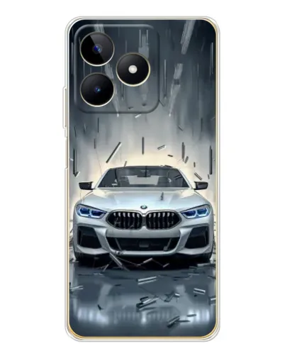 Чохол для Realme Note 60 з картинкою «BMW у світлі фар» Чохол для Realme Note 60 з картинкою «BMW у світлі фар»