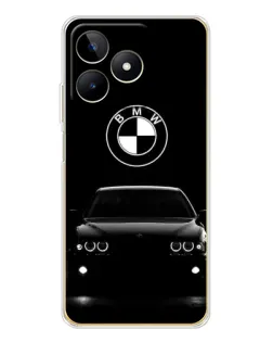 Чохол для Realme Note 60 з картинкою «BMW — погляд з темряви»