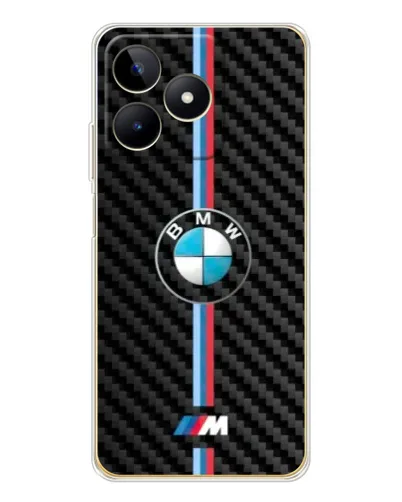 Чохол для Realme Note 60 з картинкою «Емблема BMW та карбон» Чохол для Realme Note 60 з картинкою «Емблема BMW та карбон»
