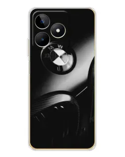 Чохол для Realme Note 60 з картинкою «Емблема BMW — макро»