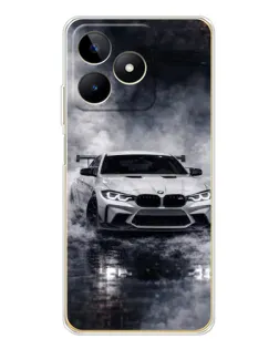 Чохол для Realme Note 60 з картинкою «BMW крізь туман»