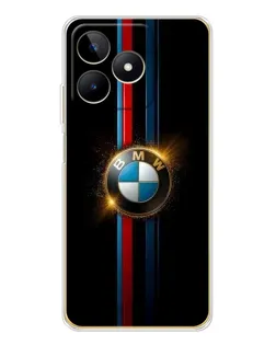 Чохол для Realme Note 60 з картинкою «BMW M-Power неон»