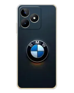 Чохол для Realme Note 60 з картинкою «Логотип BMW — мінімалізм»