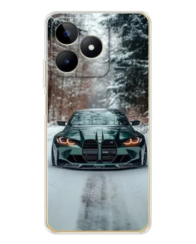 Чохол для Realme Note 60 з картинкою «BMW у зимовому лісі» Чохол для Realme Note 60 з картинкою «BMW у зимовому лісі»
