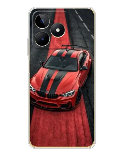 Чохол для Realme Note 60 з картинкою «BMW на червоній доріжці» Чохол для Realme Note 60 з картинкою «BMW на червоній доріжці»