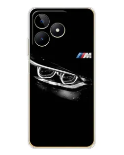 Чехол для Realme Note 60 с картинкой «BMW — взгляд тигра»