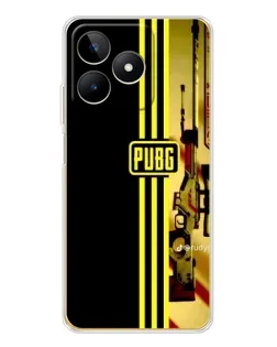 Чохол для Realme Note 60 з картинкою «PUBG — камуфляжний шолом»