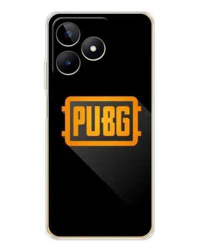 Чохол для Realme Note 60 з картинкою «PUBG — рамка лого» Чохол для Realme Note 60 з картинкою «PUBG — рамка лого»