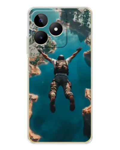 Чохол для Realme Note 60 з картинкою «PUBG — вільне падіння» Чохол для Realme Note 60 з картинкою «PUBG — вільне падіння»