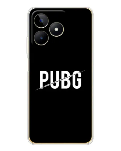 Чохол для Realme Note 60 з картинкою «PUBG — білий логотип» Чохол для Realme Note 60 з картинкою «PUBG — білий логотип»