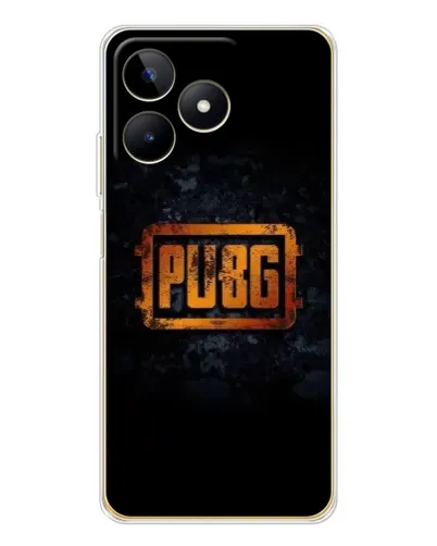 Чохол для Realme Note 60 з картинкою «PUBG — золотий логотип» Чохол для Realme Note 60 з картинкою «PUBG — золотий логотип»