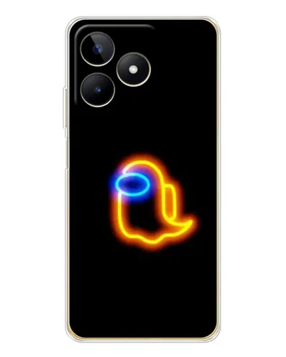 Чохол для Realme Note 60 з картинкою «Among Us неонове сяйво» Чохол для Realme Note 60 з картинкою «Among Us неонове сяйво»
