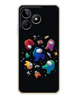 Чохол для Realme Note 60 з картинкою «Among Us космос»