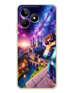 Чохол для Realme Note 60 з картинкою «Стів та космос»