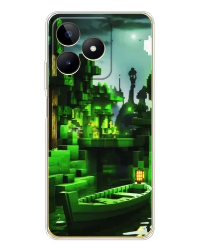 Чохол для Realme Note 60 з картинкою «Minecraft лісовий пейзаж» Чохол для Realme Note 60 з картинкою «Minecraft лісовий пейзаж»