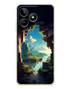 Чохол для Realme Note 60 з картинкою «Вид з печери»