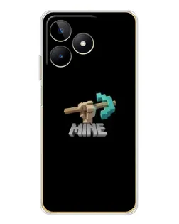 Чохол для Realme Note 60 з картинкою «Алмазне кайло»