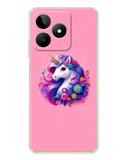 Чохол для Realme Note 60 з картинкою «Казковий єдиноріг»