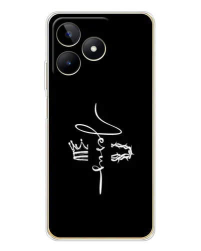 Чохол для Realme Note 60 з картинкою «Король Слави Jesus» Чохол для Realme Note 60 з картинкою «Король Слави Jesus»