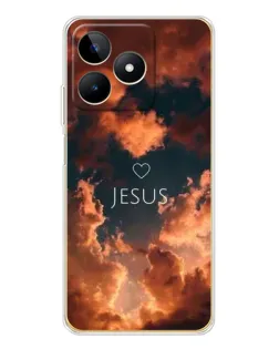 Чохол для Realme Note 60 з картинкою «Сяйво Імені Jesus»