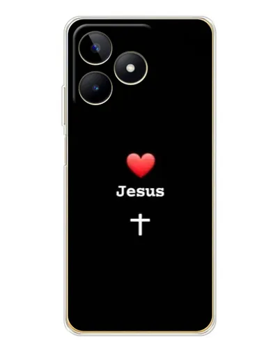 Чохол для Realme Note 60 з картинкою «Серце - Jesus» Чохол для Realme Note 60 з картинкою «Серце - Jesus»