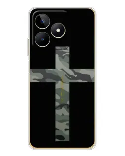 Чохол для Realme Note 60 з картинкою «Мілітарі Хрест»