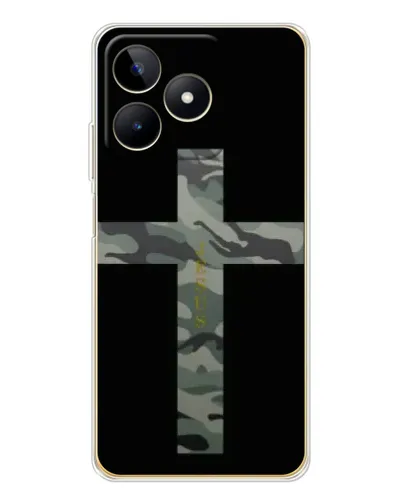 Чохол для Realme Note 60 з картинкою «Мілітарі Хрест» Чохол для Realme Note 60 з картинкою «Мілітарі Хрест»