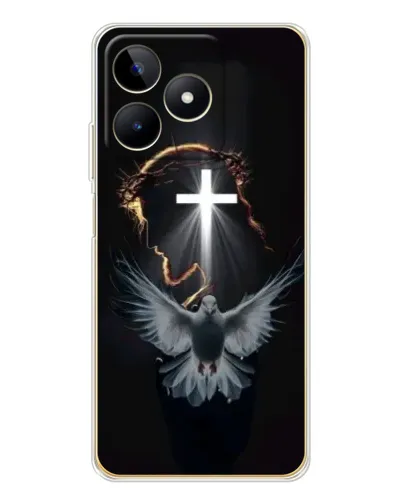Чохол для Realme Note 60 з картинкою «Голуб та Світло» Чохол для Realme Note 60 з картинкою «Голуб та Світло»