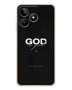 Чохол для Realme Note 60 з картинкою «GOD — Бог над усім»