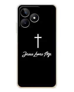 Чохол для Realme Note 60 з картинкою «Ісус любить тебе»