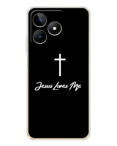 Чохол для Realme Note 60 з картинкою «Ісус любить тебе» Чохол для Realme Note 60 з картинкою «Ісус любить тебе»