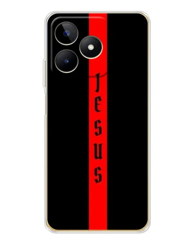 Чохол для Realme Note 60 з картинкою «Червона лінія віри» Чохол для Realme Note 60 з картинкою «Червона лінія віри»