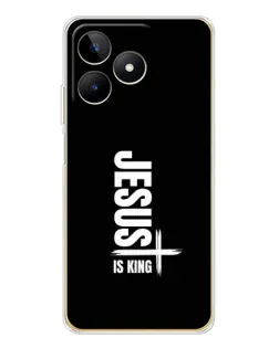Чохол для Realme Note 60 з картинкою «Вертикаль віри Jesus»