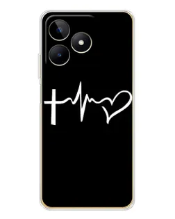 Чехол для Realme Note 60 с картинкой «Пульс веры»