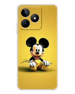 Чохол для Realme Note 60 з картинкою «Міккі на жовтому»