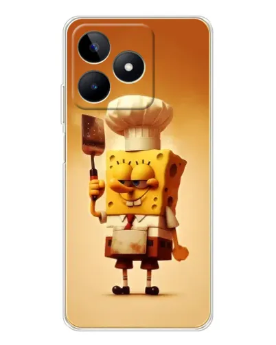 Чохол для Realme Note 60 з картинкою «Губка Боб кухар» Чохол для Realme Note 60 з картинкою «Губка Боб кухар»